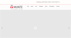 Desktop Screenshot of munte.de